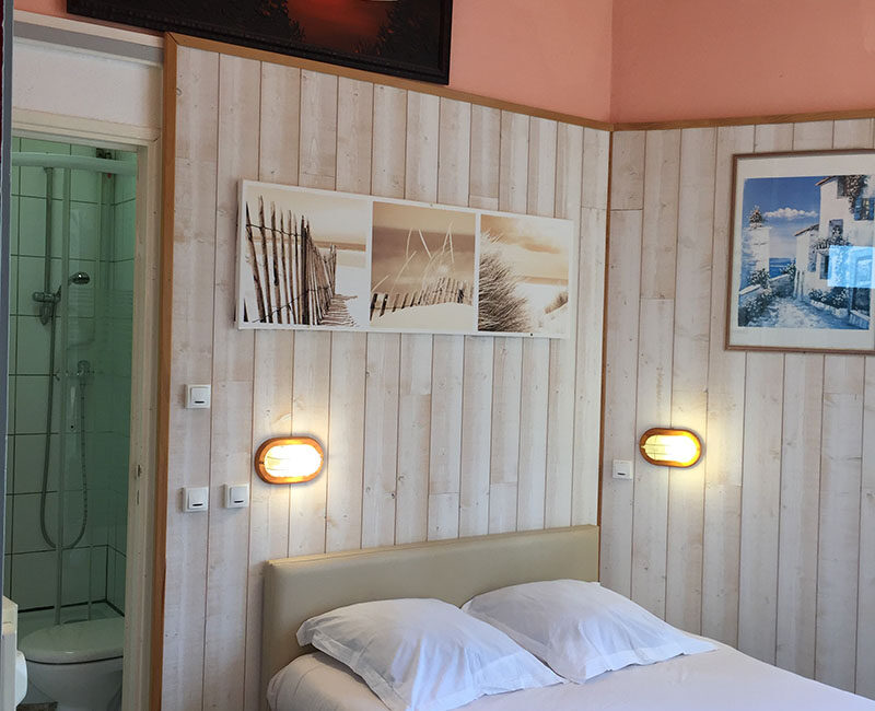 Chambre double patio sdb