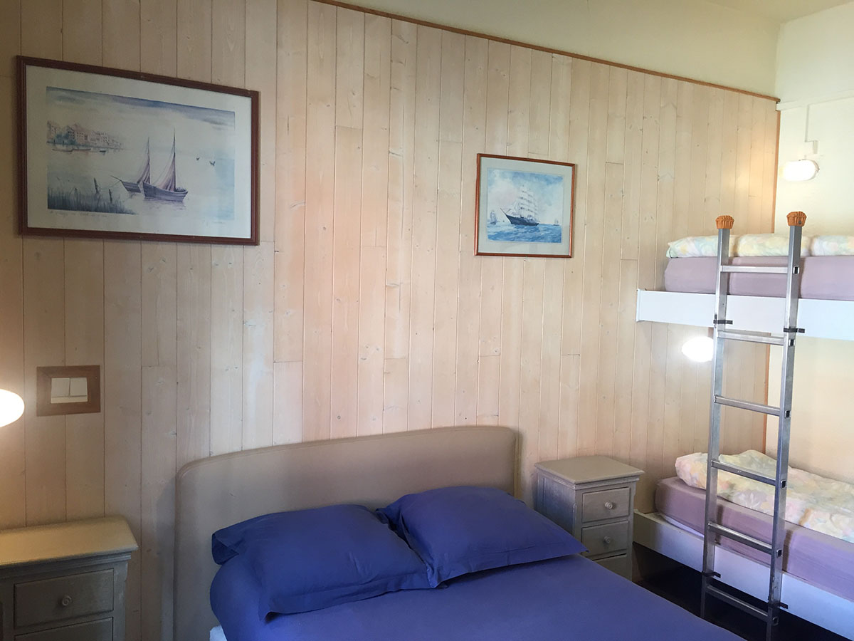 Chambre 4 personnes avec balcon