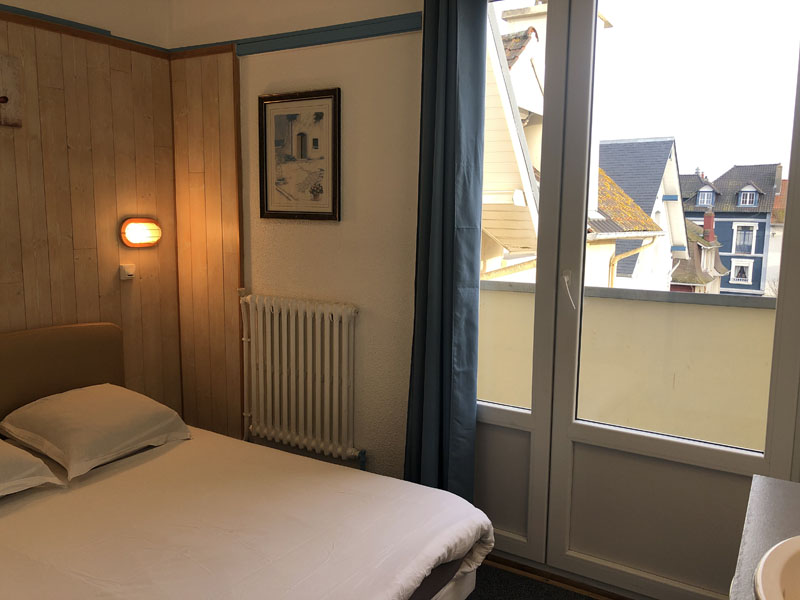 Chambre double le Touquet petit balcon